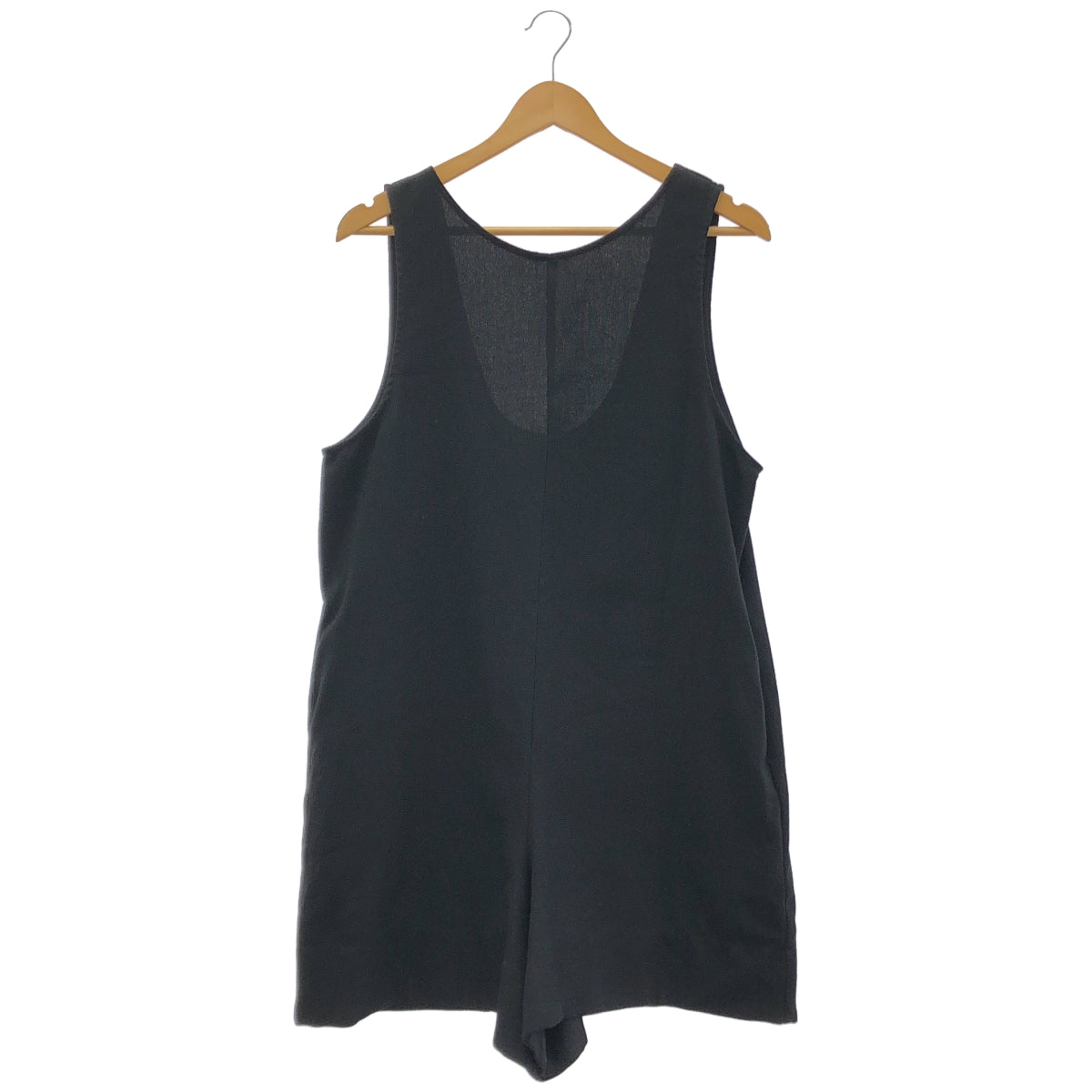 ADAWAS アダワズ ブラック BUTCHER SHORT ROMPERS ボトムス