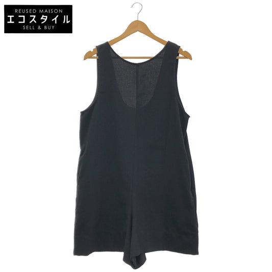 ADAWAS アダワズ ブラック BUTCHER SHORT ROMPERS ボトムス