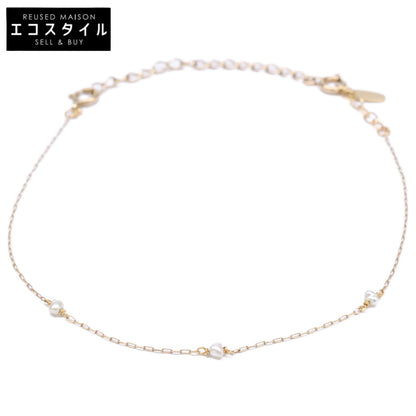 KAORU カオル 【美品】K10 パール チェーン ブレスレット