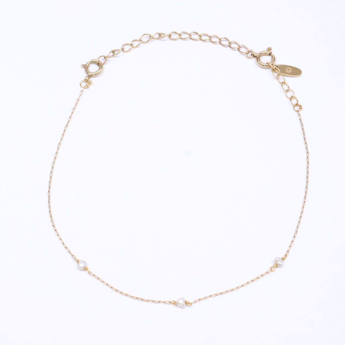 KAORU カオル 【美品】K10 パール チェーン ブレスレット