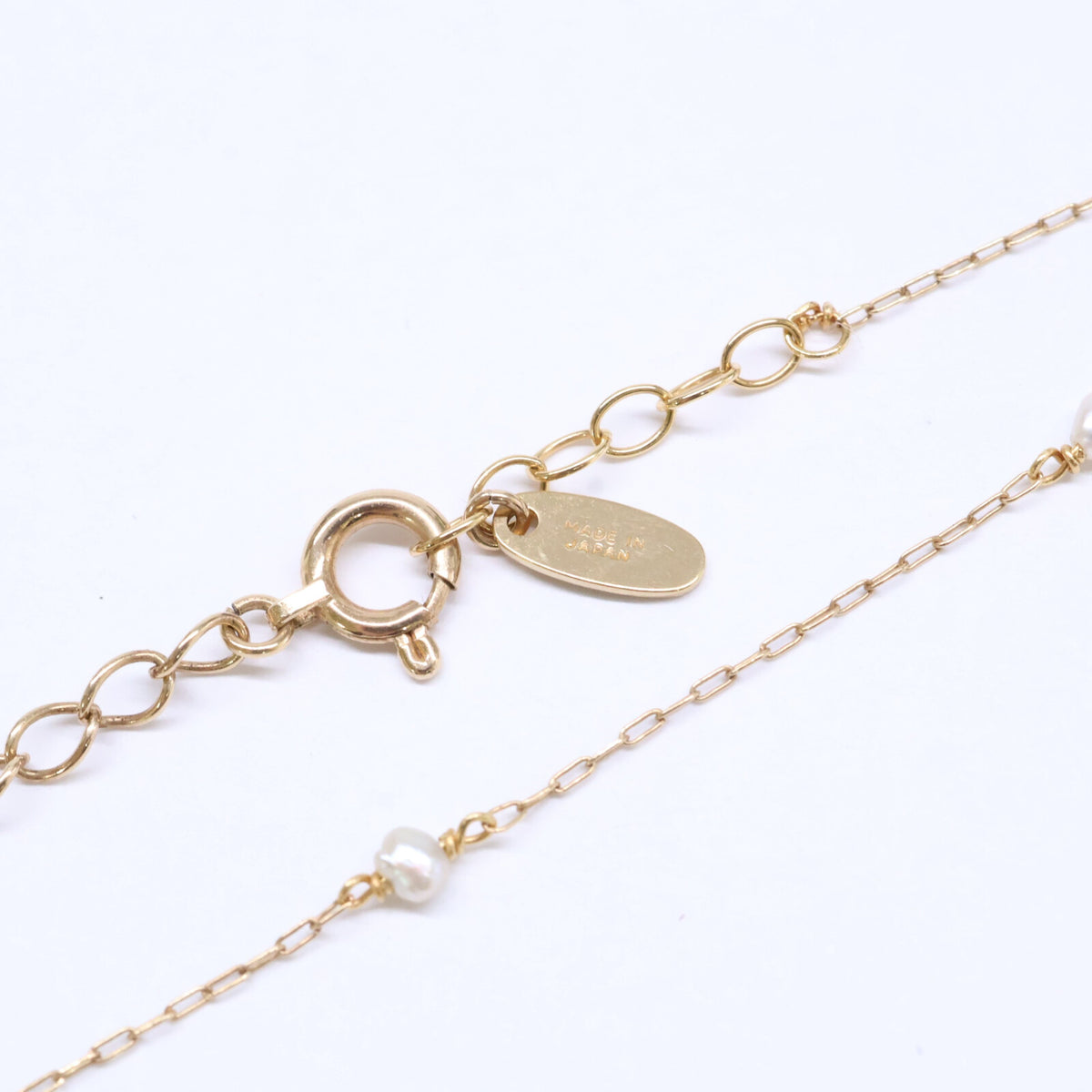 KAORU カオル 【美品】K10 パール チェーン ブレスレット