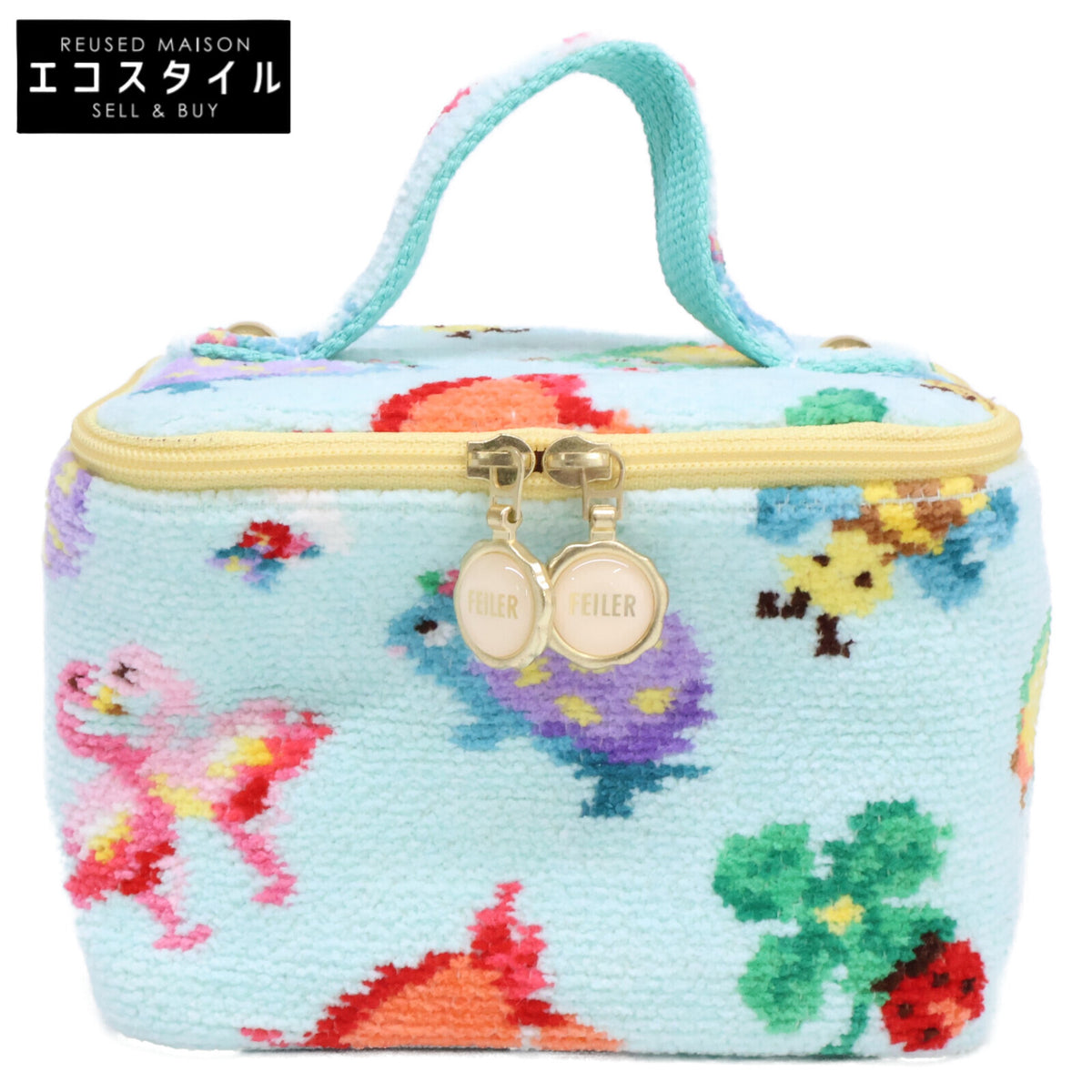 FEILER フェイラー x 神崎恵 【美品】FUNKY FORTUNE ファンキーフォーチュン バニティ ポーチ