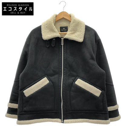 PS Paul Smith ピーエスポールスミス JK.PS.YW.0900 ブラック ボア ムートンジャケット トップス