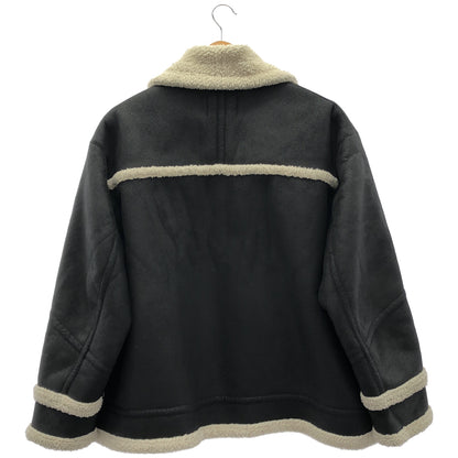 PS Paul Smith ピーエスポールスミス JK.PS.YW.0900 ブラック ボア ムートンジャケット トップス
