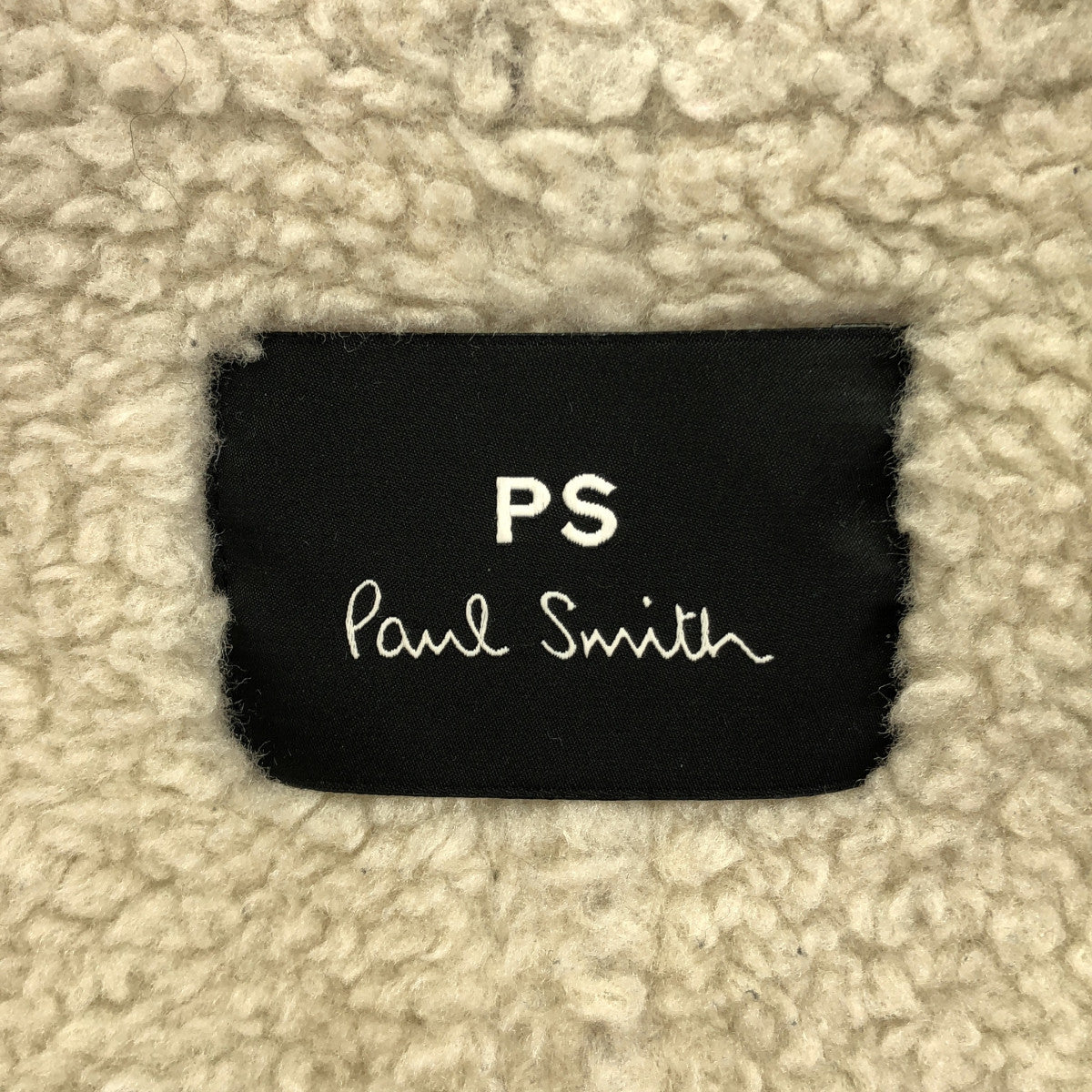 PS Paul Smith ピーエスポールスミス JK.PS.YW.0900 ブラック ボア ムートンジャケット トップス
