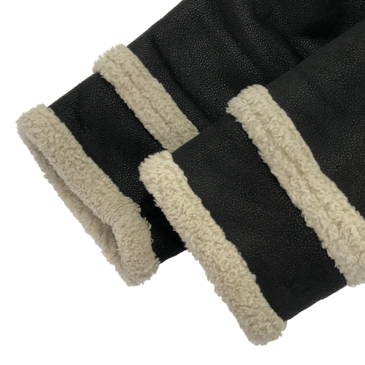 PS Paul Smith ピーエスポールスミス JK.PS.YW.0900 ブラック ボア ムートンジャケット トップス