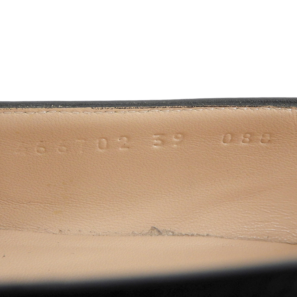 GUCCI グッチ ホースビット ローファ シューズ レディース ブラック 39 シューズ