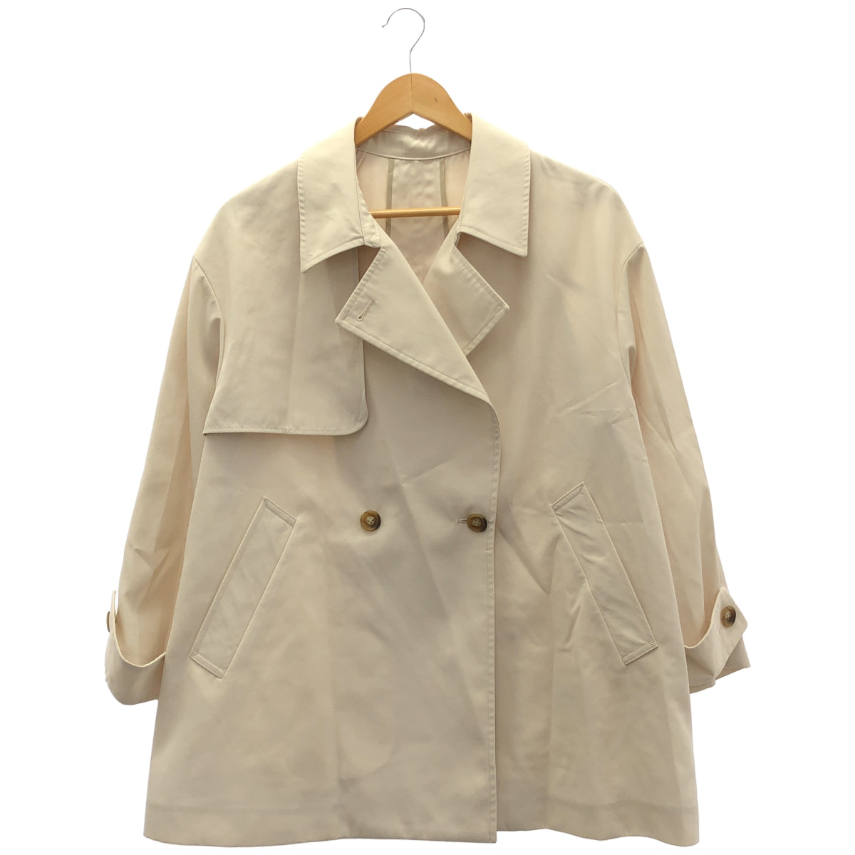 UNITED ARROWS ユナイテッドアローズ ベージュ ミドル トレンチ コート 撥水 トップス