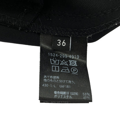 UNITED ARROWS ユナイテッドアローズ ブラック フロントスリット イージー タイトスカート ボトムス