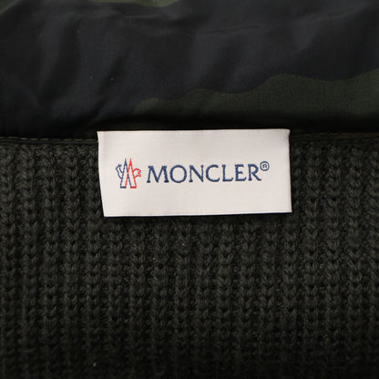 MONCLER モンクレール 【美品】B20919407800 MAGLIONE TRICOT CARDIGAN カモフラ ニット/ダウン切替 フーディジャケット ジャケット