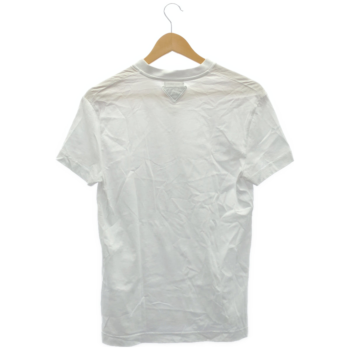 PRADA プラダ UJM493 S181 ILJK ホワイト Vネック Tシャツ トップス