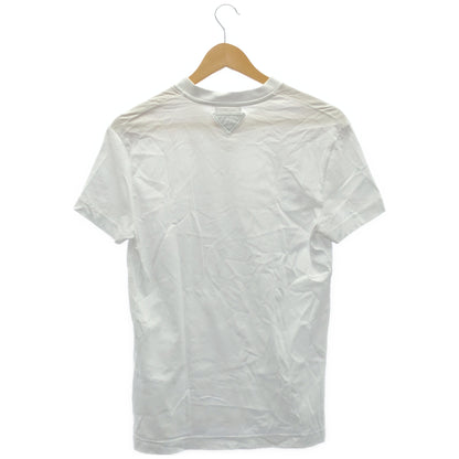 PRADA プラダ UJM493 S181 ILJK ホワイト Vネック Tシャツ トップス