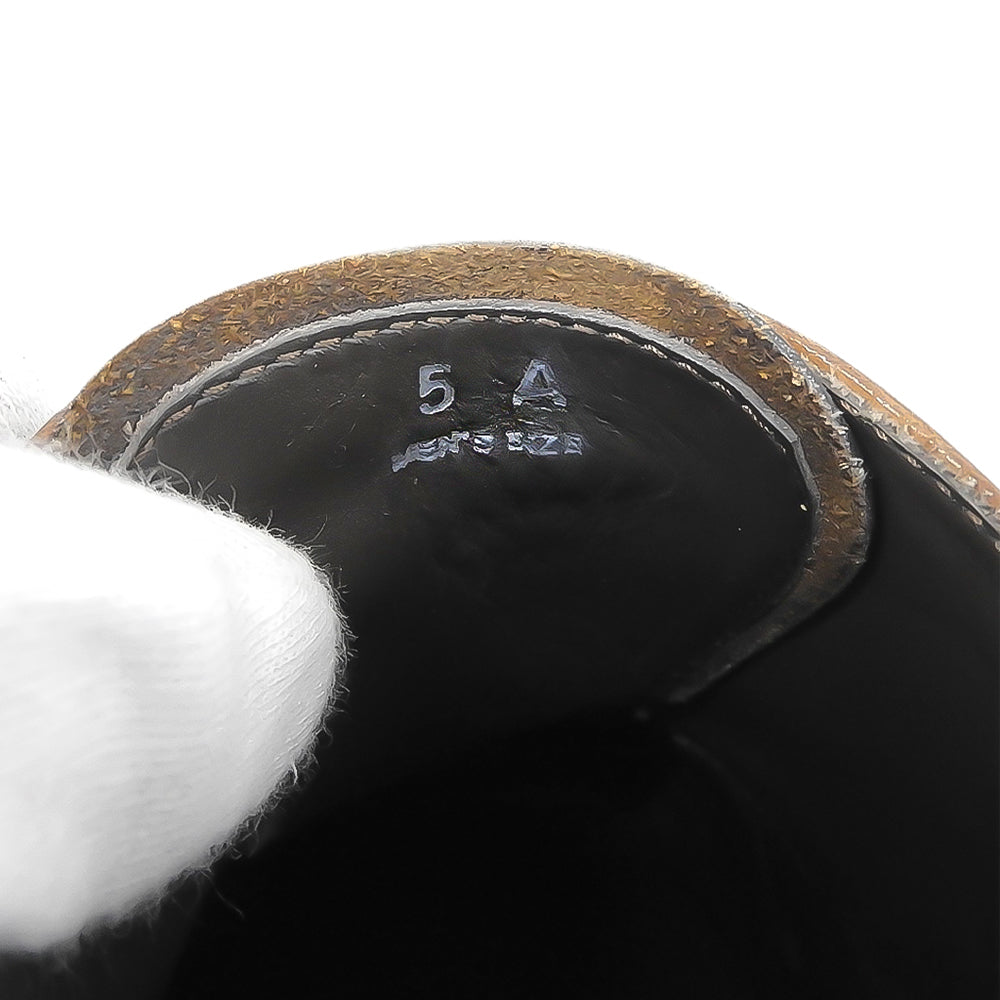 TOD'S トッズ クォーターブローグ シューズ メンズ レザー ブラウン 5 A シューズ