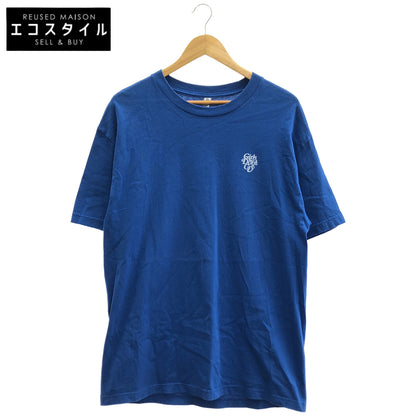 GIRLS DON'T CRY ガールズドントクライ ブルー ロゴ コットン ショートスリーブ Tシャツ トップス