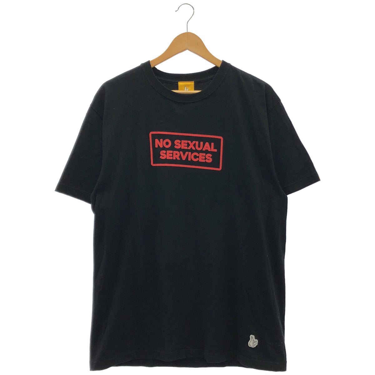 FR2 エフアールツー ブラック NO SEXUAL SERVICES Tシャツ トップス