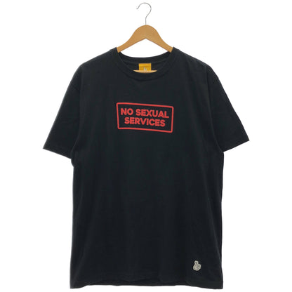 FR2 エフアールツー ブラック NO SEXUAL SERVICES Tシャツ トップス