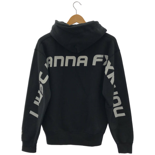 FR2 エフアールツー ブラック I JUST WANNA FXXK YOU ロゴ プリント パーカー トップス