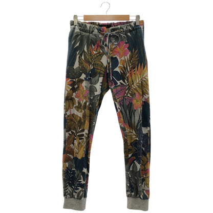 ETRO エトロ グレー系 ボタニカル 総柄 スウェットパンツ ボトムス