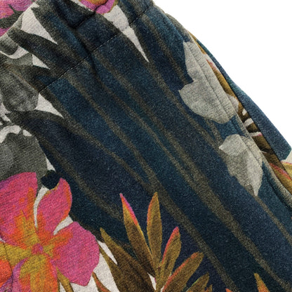 ETRO エトロ グレー系 ボタニカル 総柄 スウェットパンツ ボトムス
