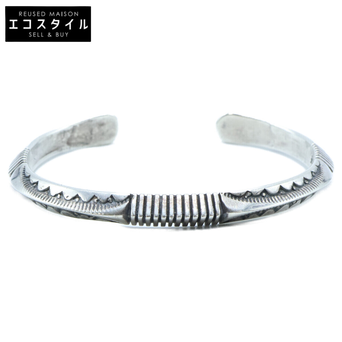 Geneva Ramone ジェネバ ラモーン STERLING スタンプワーク バングル