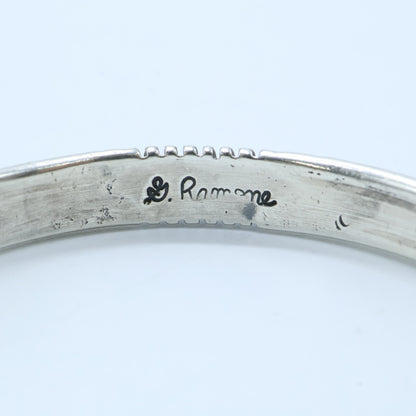 Geneva Ramone ジェネバ ラモーン STERLING スタンプワーク バングル