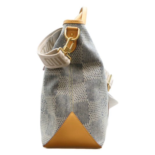 LOUIS VUITTON ルイヴィトン 24年 N40702 ダミエ デニム 3D ウィークエンド トートNM トートバッグ