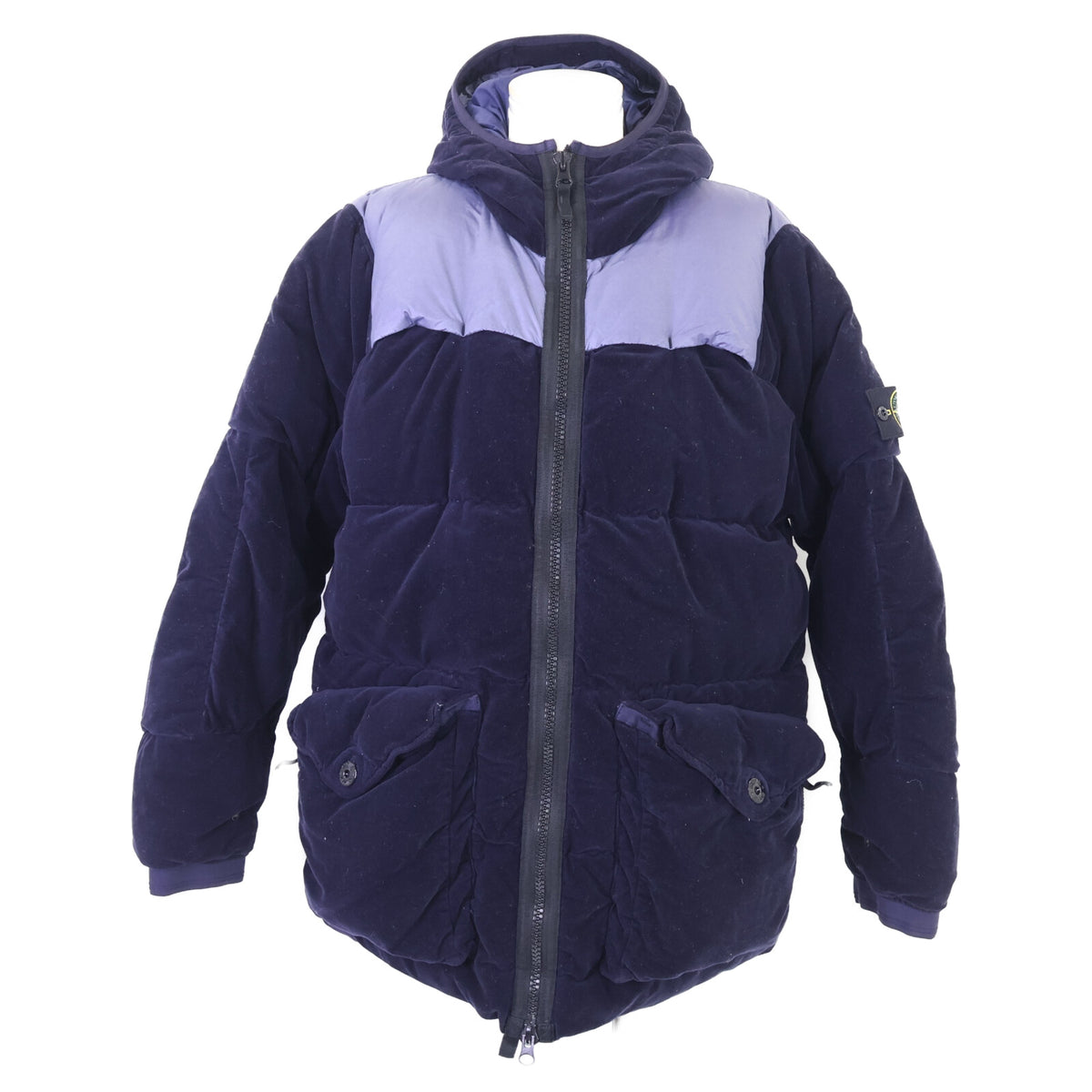 STONE ISLAND ストーンアイランド 【美品/国内正規】691544125 COTTON VELVET DOWN-TC WITH REVERSE LAMY FLOCK グローブ付 ダウンジャケット ジャケット