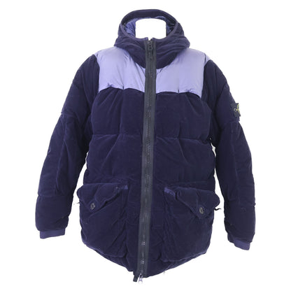 STONE ISLAND ストーンアイランド 【美品/国内正規】691544125 COTTON VELVET DOWN-TC WITH REVERSE LAMY FLOCK グローブ付 ダウンジャケット ジャケット