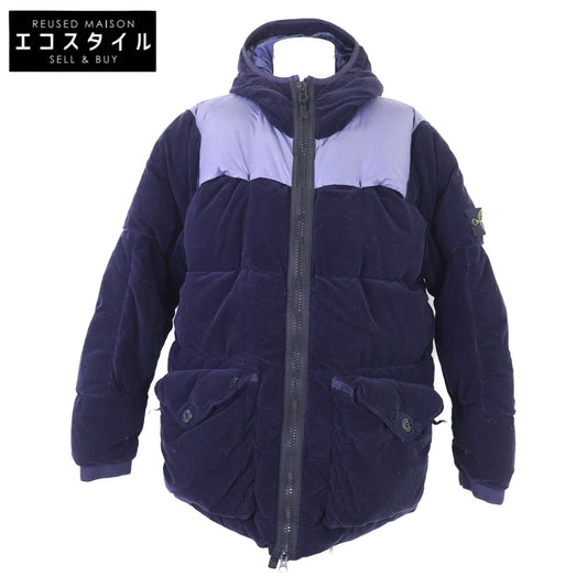 STONE ISLAND ストーンアイランド 【美品/国内正規】691544125 COTTON VELVET DOWN-TC WITH REVERSE LAMY FLOCK グローブ付 ダウンジャケット ジャケット