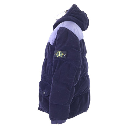 STONE ISLAND ストーンアイランド 【美品/国内正規】691544125 COTTON VELVET DOWN-TC WITH REVERSE LAMY FLOCK グローブ付 ダウンジャケット ジャケット