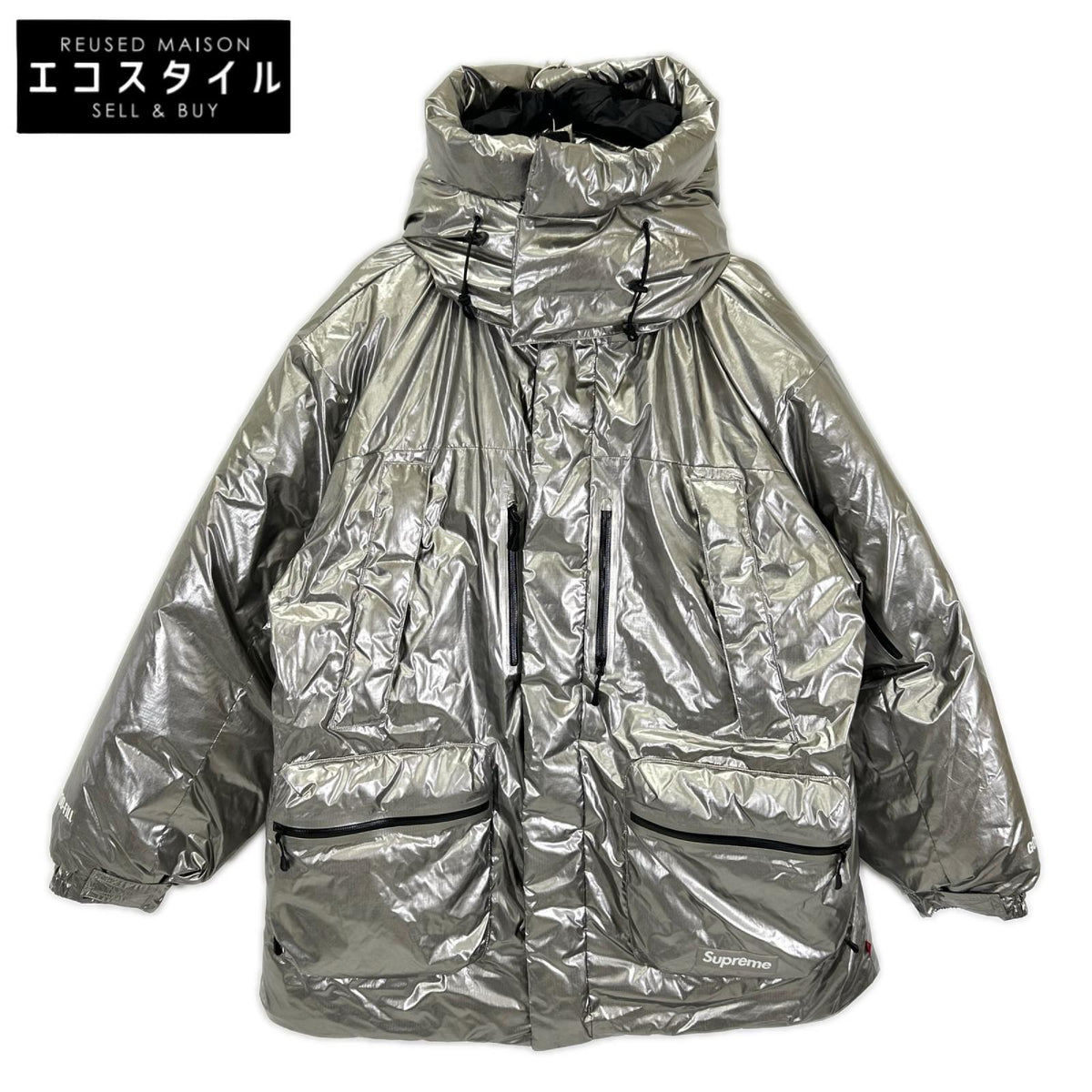 Supreme シュプリーム 22AW シルバー GORE-TEX 700 Fill Down Parka ジャケット