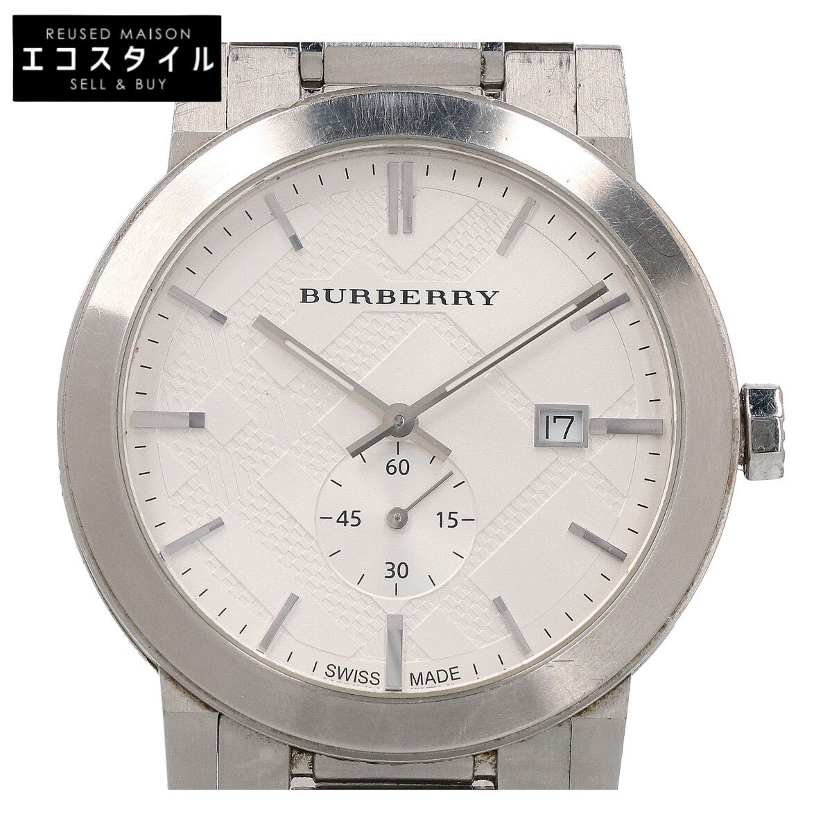 BURBERRY バーバリー BU9900 THE CITY ザ シティ デイト スモールセコンド クオーツ 腕時計