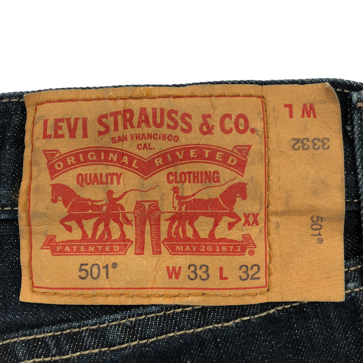 LEVI'S リーバイス 00501-0536 501 インディゴ メキシコ製 デニムパンツ ボトムス