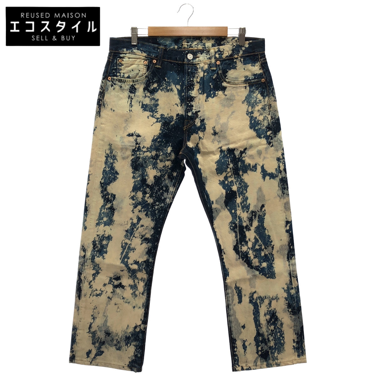 LEVI'S リーバイス 00501-1873 501 SPLASH BLEACH DENIM PANTS ボトムス