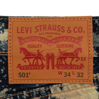 LEVI'S リーバイス 00501-1873 501 SPLASH BLEACH DENIM PANTS ボトムス