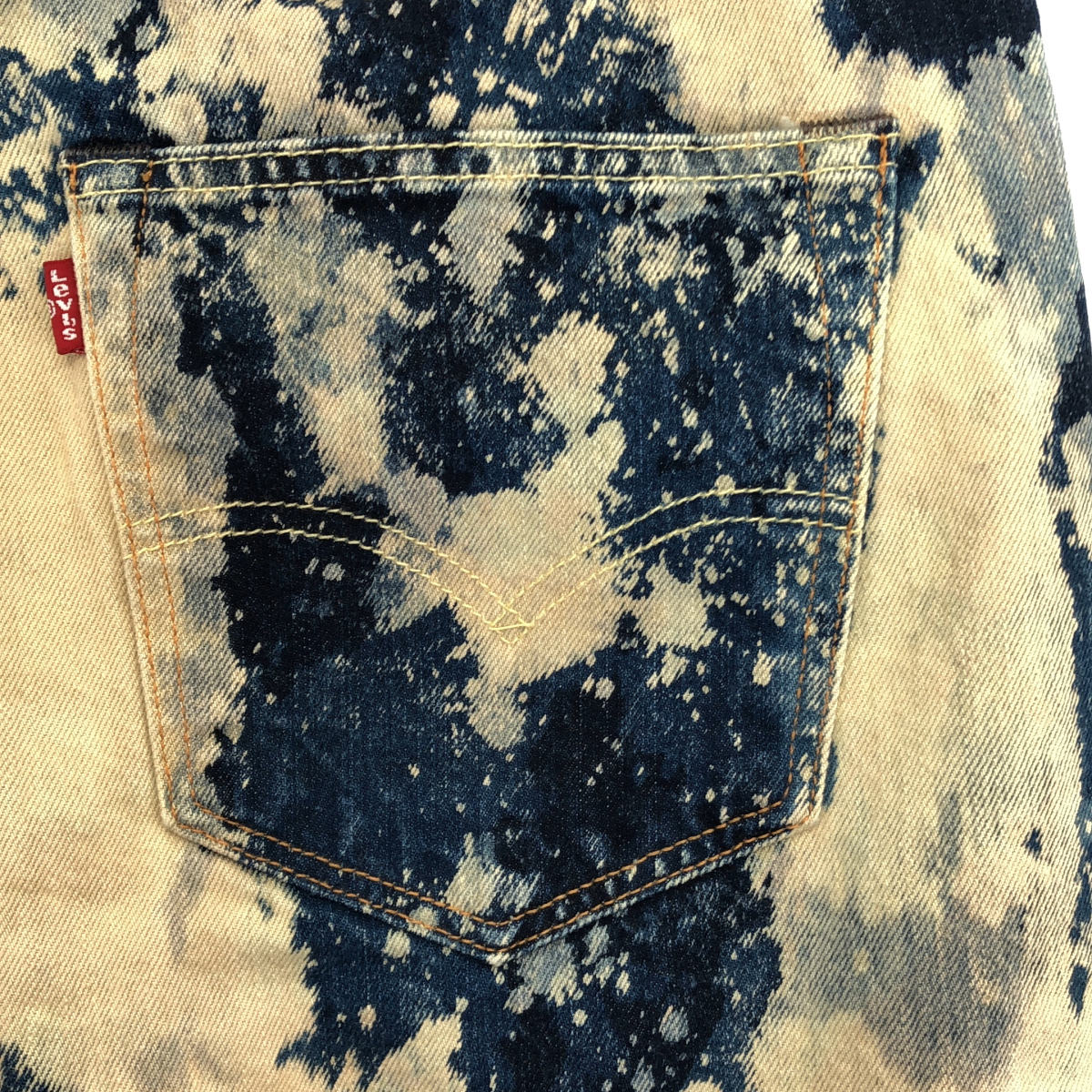 LEVI'S リーバイス 00501-1873 501 SPLASH BLEACH DENIM PANTS ボトムス