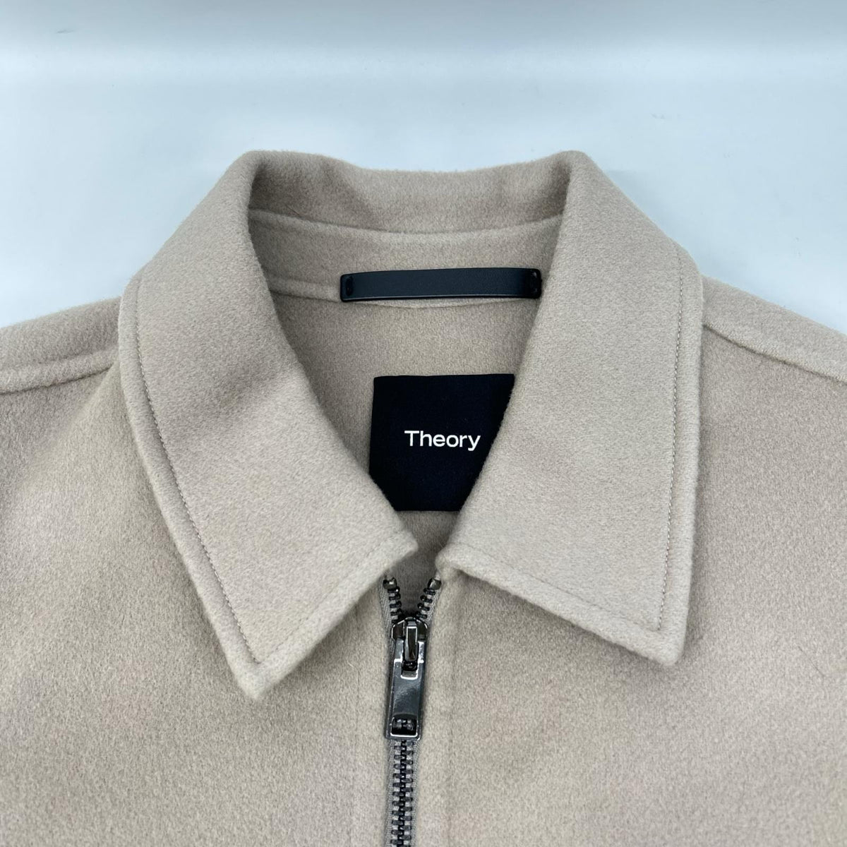 Theory セオリー 25年製 02-5409002 ウールカシミヤリブブルゾン ジャケット