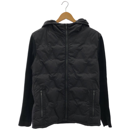 HIGH STREET ハイストリート 632-0215005 ブラック 切り替えダウンジャケット トップス