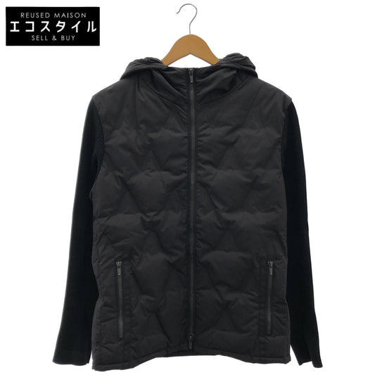 HIGH STREET ハイストリート 632-0215005 ブラック 切り替えダウンジャケット トップス