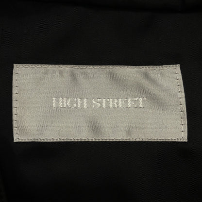 HIGH STREET ハイストリート 632-0215005 ブラック 切り替えダウンジャケット トップス