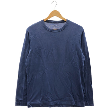 FEDELI フェデリ ブルー オーガニック コットン Tシャツ トップス