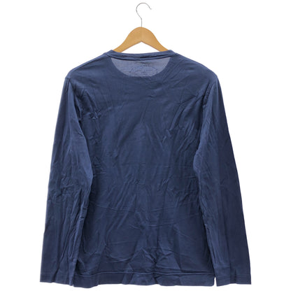 FEDELI フェデリ ブルー オーガニック コットン Tシャツ トップス