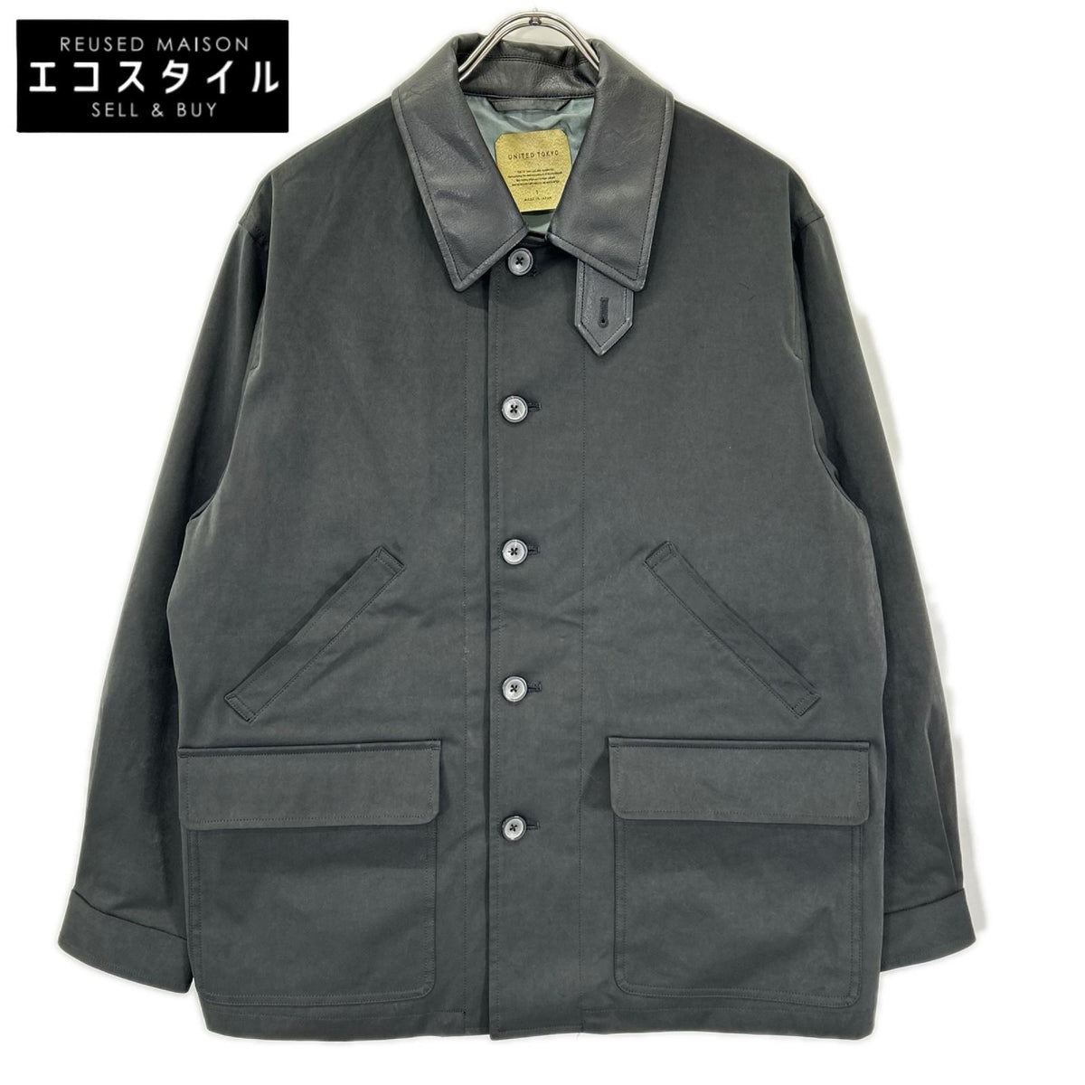 UNITED TOKYO ユナイテッドトウキョウ 135553007 ブラック EX DOLPHIN HUNTING JACKET ジャケット