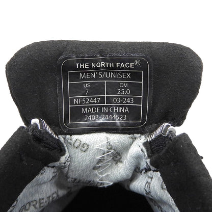 THE NORTH FACE ノースフェイス 美品 ホーンド ジップ モカシン ゴアテックス シューズ メンズ 黒 ブラック 25cm NF52447 シューズ
