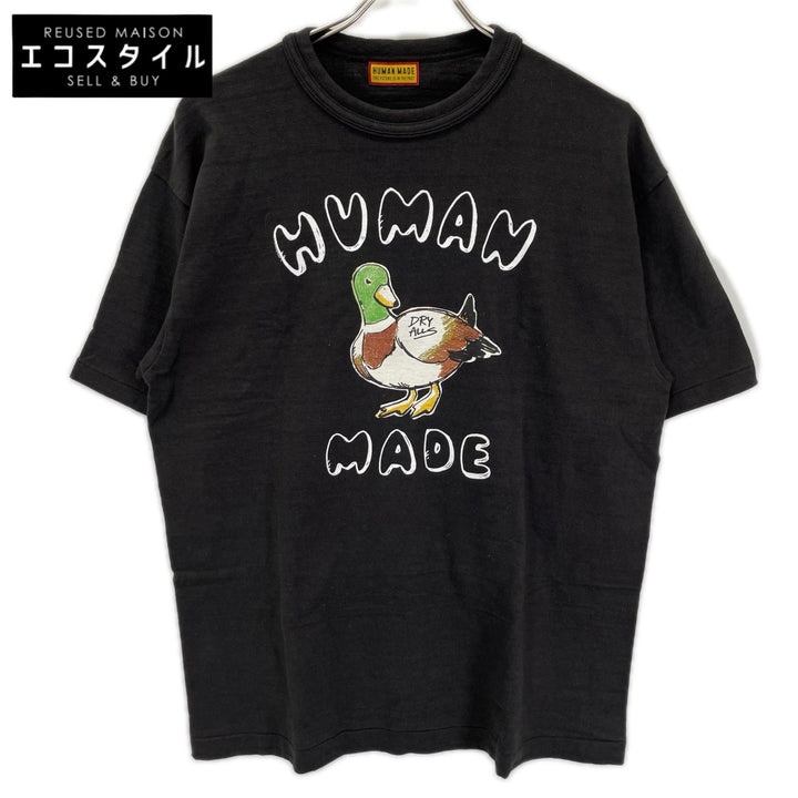 HUMAN MADE ヒューマンメイド 26年製 ブラック カモグラフィック Tシャツ トップス