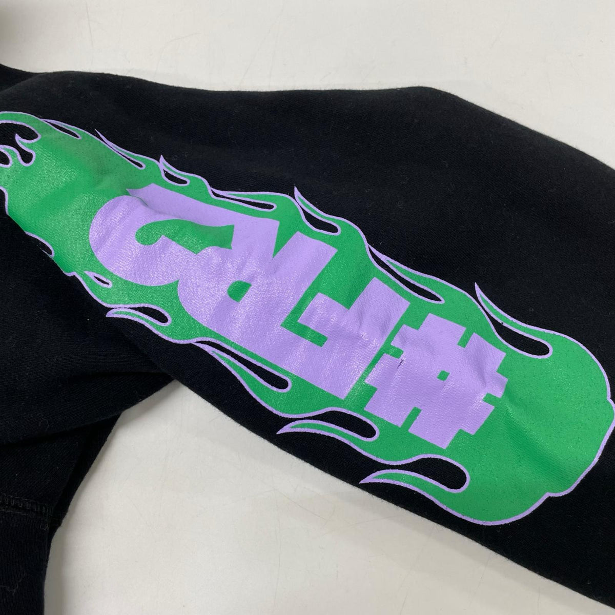 XLARGE エクストララージ ×FR2 ブラック キャラクタープリント パーカー トップス