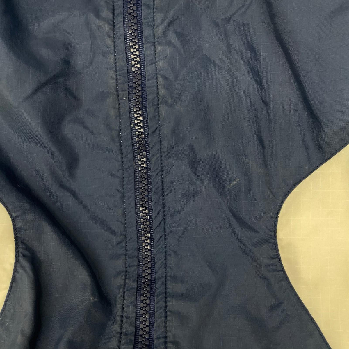 NIKE ナイキ 90s ホワイト×ネイビー ナイロンジャケット ジャケット