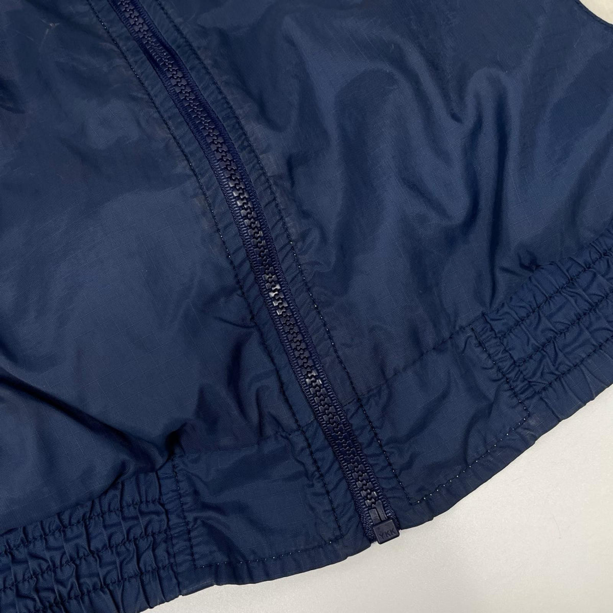 NIKE ナイキ 90s ホワイト×ネイビー ナイロンジャケット ジャケット