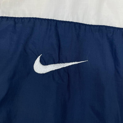 NIKE ナイキ 90s ホワイト×ネイビー ナイロンジャケット ジャケット