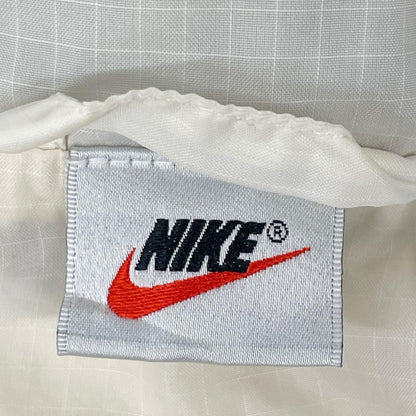 NIKE ナイキ 90s ホワイト×ネイビー ナイロンジャケット ジャケット
